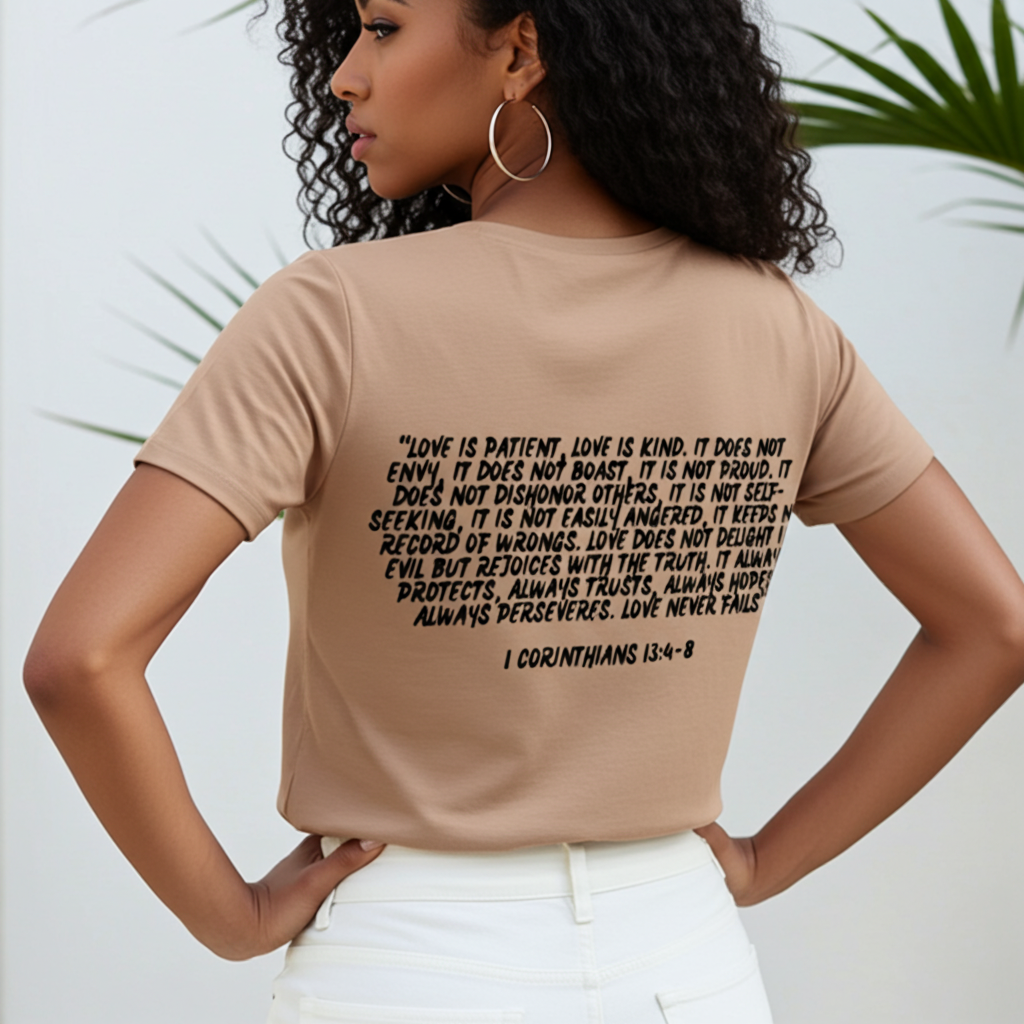 Love Is Kind Tee | 1 Corinthians 13:4-8