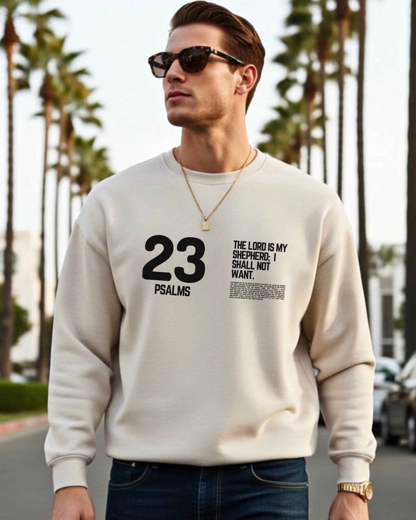 Psalms 23 Sweatshirt | Unisex