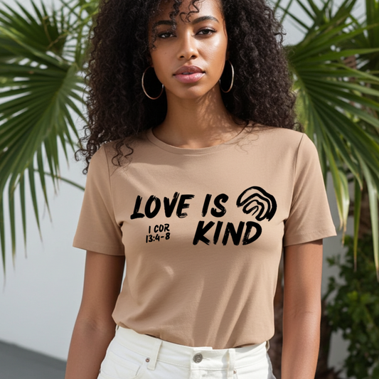 Love Is Kind Tee |    1 Corinthians 13:4-8