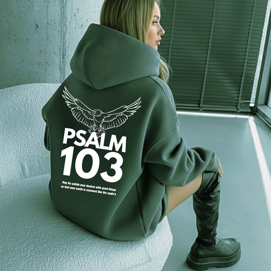 Psalm 103 Forest Green Hoodie