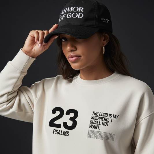 ARMOR OF GOD Distressed Ball Cap - Ephesians 6:13-17