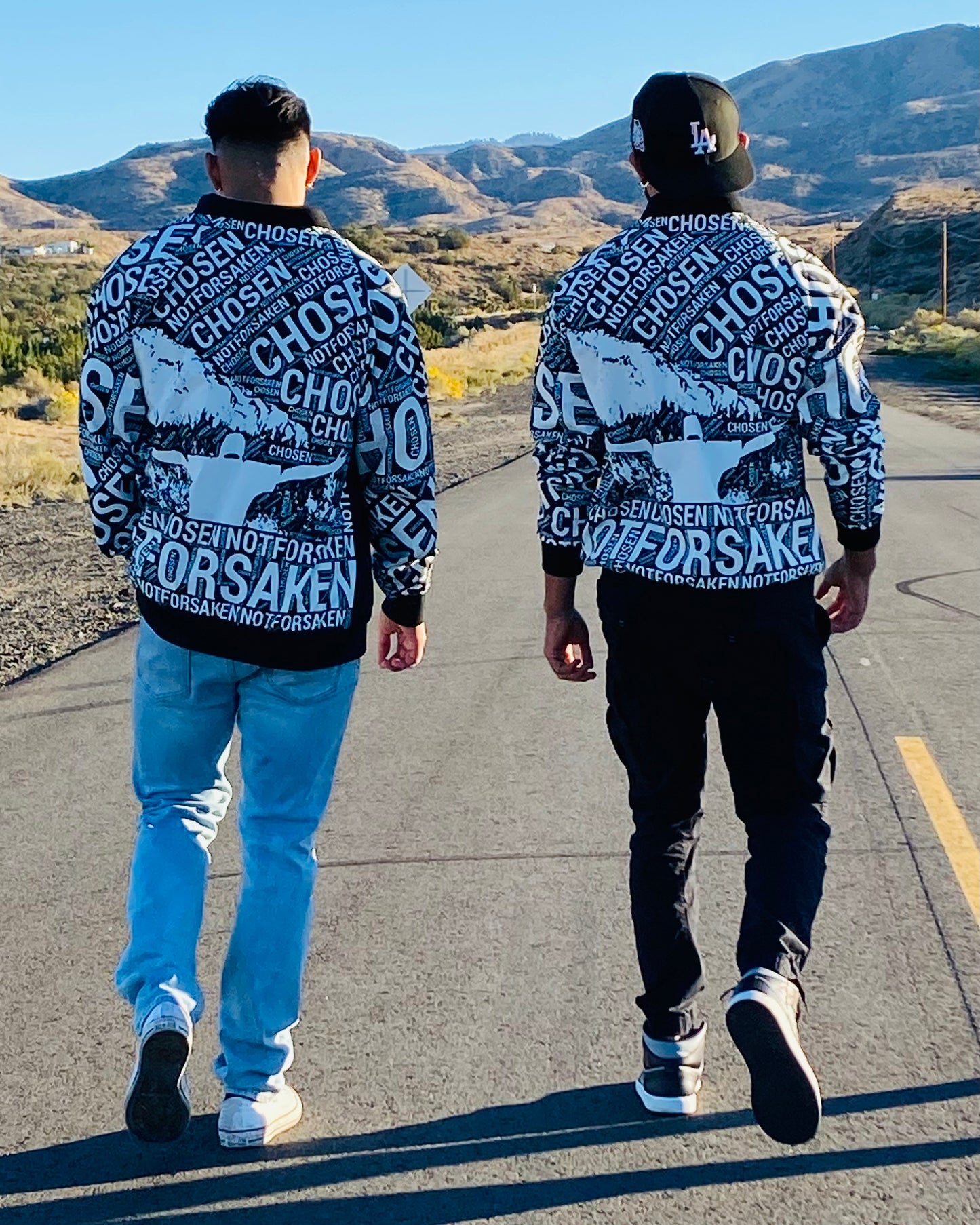 christian jacket - Chosen Not forsaken