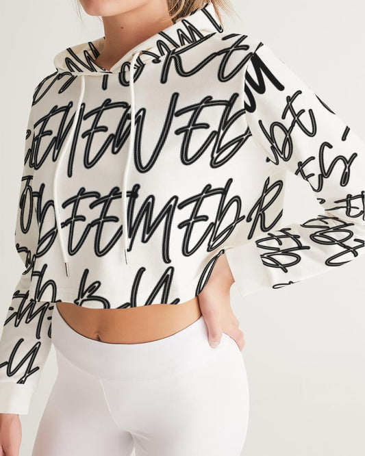 Redeemed - Christian Cropped Hoodie