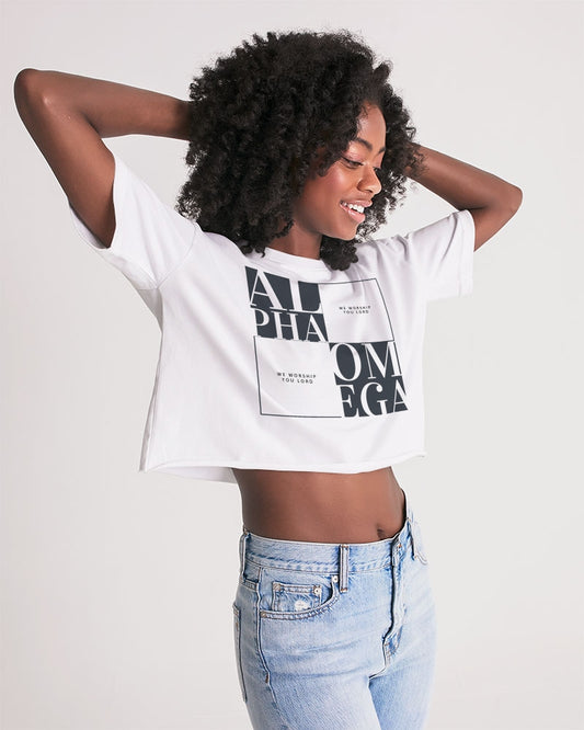 Alpha & Omega - Christian Crop Top