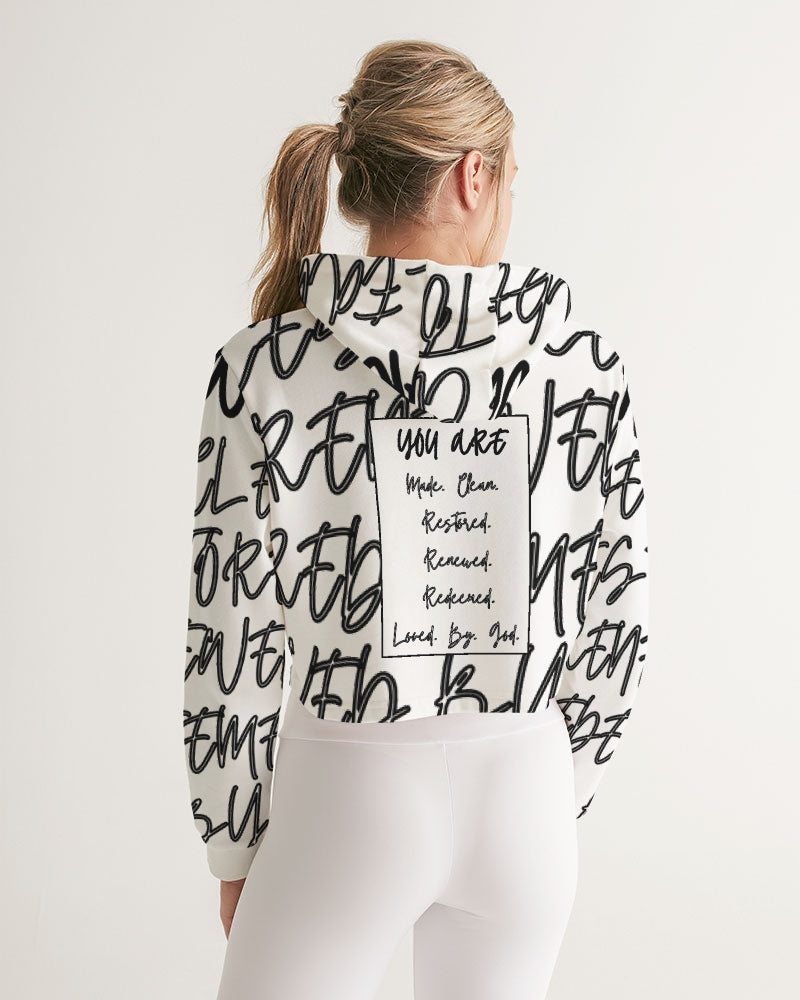 Redeemed - Christian Cropped Hoodie
