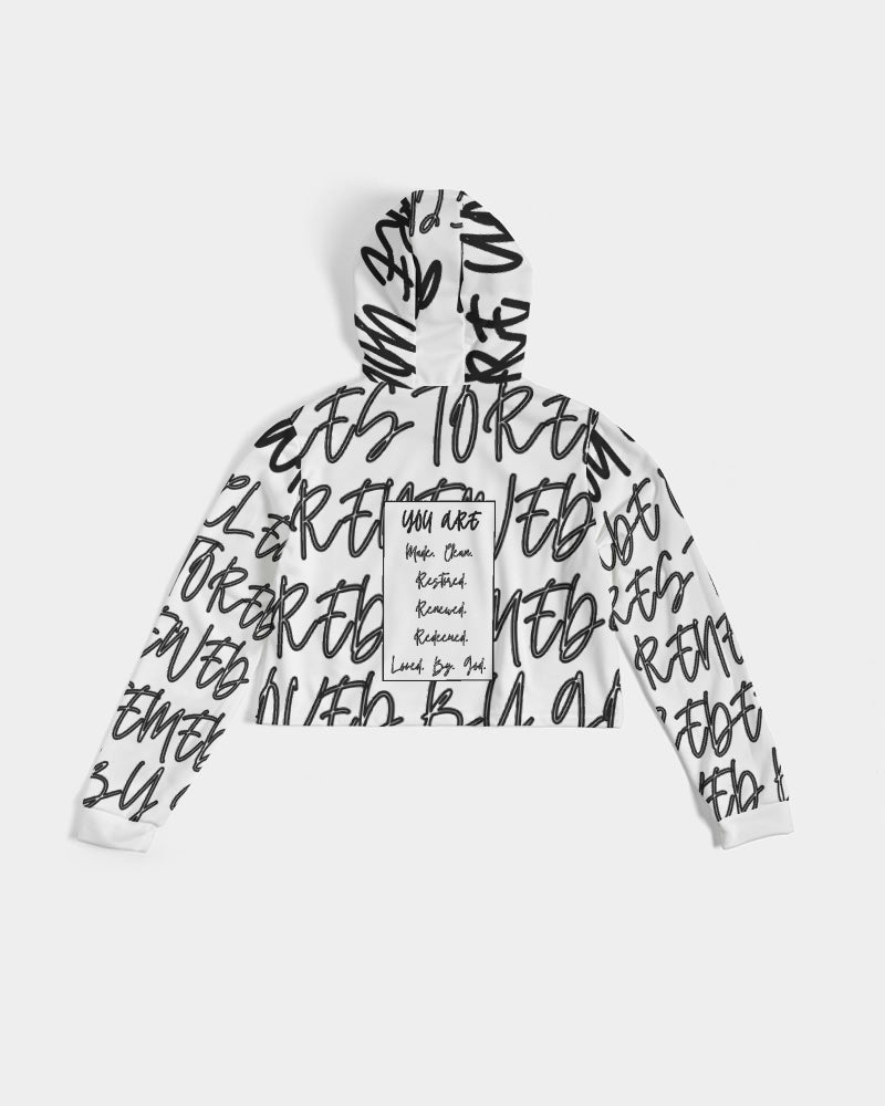 Redeemed - Christian Cropped Hoodie