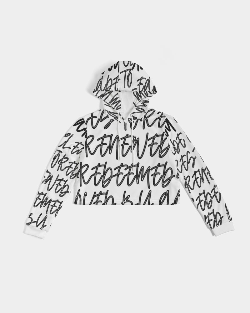 Redeemed - Christian Cropped Hoodie