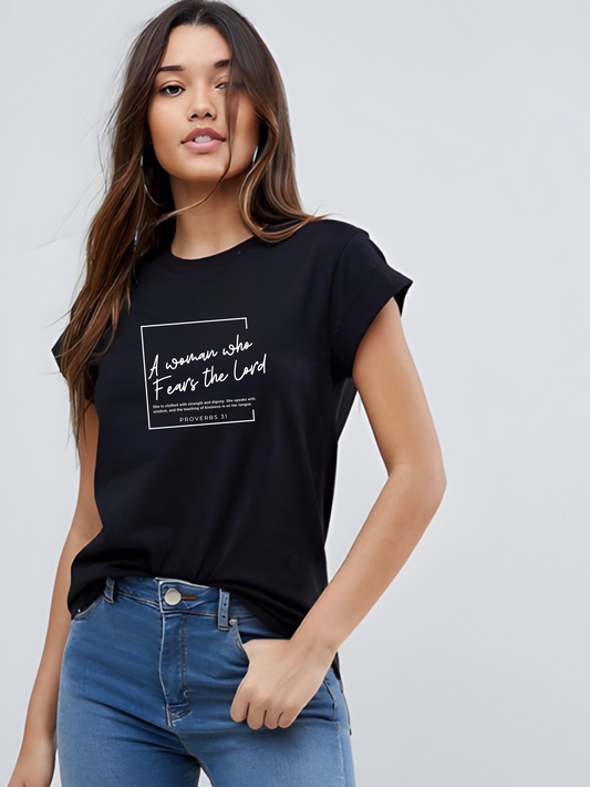 Woman Who Fears The Lord - Christian Clothing