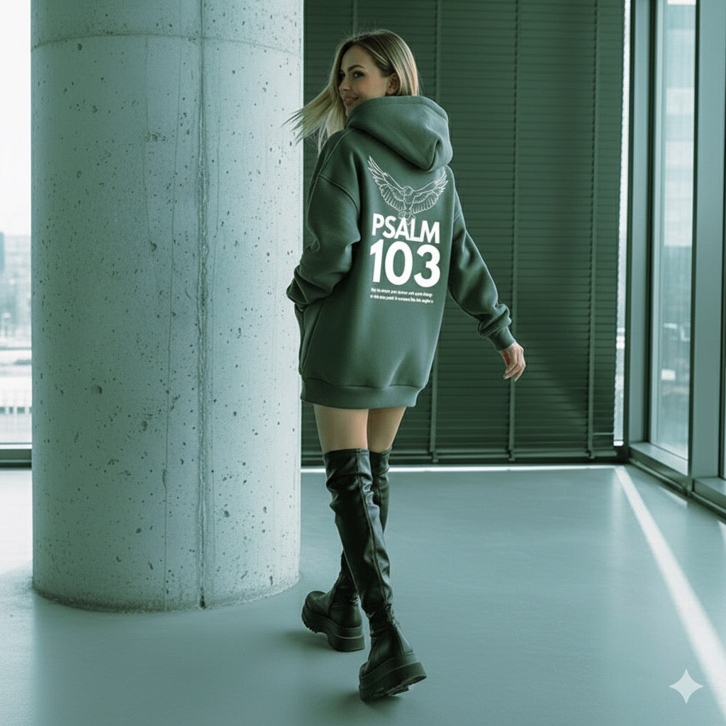 Psalm 103 Forest Green Hoodie