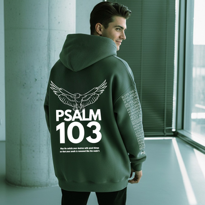 Psalm 103 Forest Green Hoodie