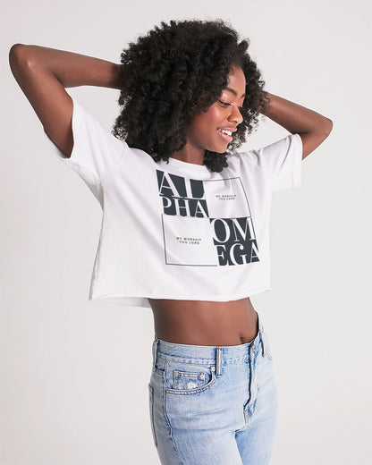 Alpha & Omega - Christian Crop Top