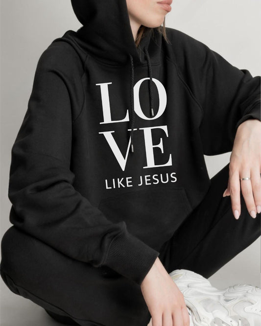 Love Like Jesus Hoodie - Unisex Christian Hoodie