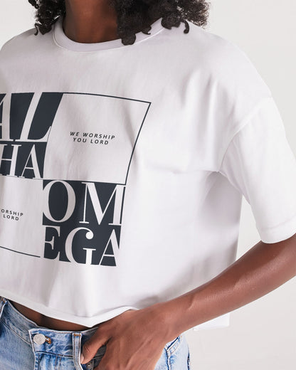 Alpha & Omega - Christian Crop Top