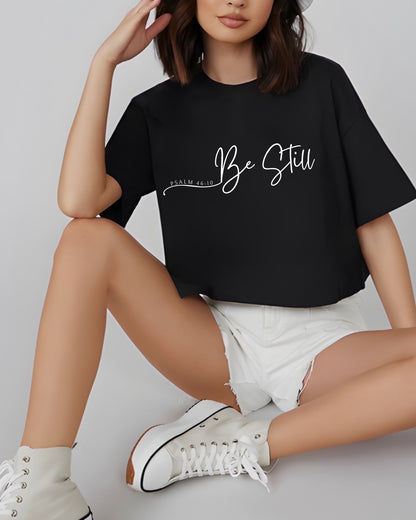 Be Still and Know that I am God - Christian T-shirt